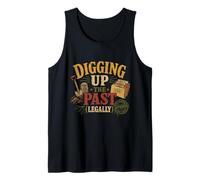 Genealogy Genealogist Ancestry Digging Up The Past Legally Tank Top