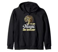 Genealogy Genealogist Family Tree Family History Ancestry Zip Hoodie