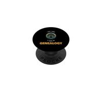 Genealogy I Didnt Choose It Chose Me Funny Ancestry PopSockets Adhesive PopGrip