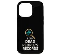 Genealogy Nerd Gift Family Tree Research Ancestry Club Case for iPhone 13 Pro