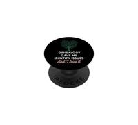 Genealogy Nerd Gift Family Tree Research Ancestry Club PopSockets Adhesive PopGrip