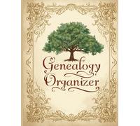 Genealogy Organizer: The Ultimate Workbook for Family Tree History Research | With DNA Trackers, Heirloom Inventory & Oral History Prompts | Gift for Ancestry Researchers & Family Historians