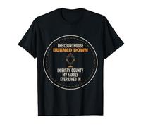 Genealogy The Courthouse Burned Down in Every County Value Graphic T-Shirt