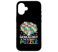 Genealogy The Ultimate Puzzle - Family History Ancestry Case for iPhone 16