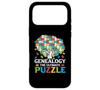 Genealogy The Ultimate Puzzle - Family History Ancestry Case for iPhone 17 Pro Max