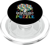 Genealogy The Ultimate Puzzle - Family History Ancestry PopSockets PopGrip for MagSafe