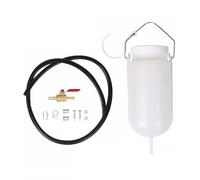 General 1000ml Workshop Fuels Tanks With Gauges Auxiliaries 1L Gasolines Container ABS For Motorcycle Tuning & Testing Long Distance Riding Accessory