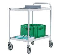 Slingsby Trolley General Purpose Two Tier Grey
