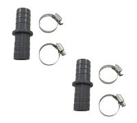 General 21mm Sink Drain Pipe Connector Strong Strength Efficient Drainage Adapter PVC Pipe Waves Connector for Home High Flows Waves Wheel Drainage Kit