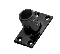 General Awning Bracket Easy Installation Strong Construction Mounting Base Suitable for Multiple Square Tubes Rusts Proof Awning Accessories