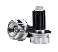 General Bike Handlebar End Caps Aluminum Accessories Easy Mount Mechanism Protective Plugs for Motorcycle Motorcycle Plugs Color Option