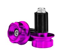 General Bike Handlebar End Caps Aluminum Accessories Easy Mount Mechanism Protective Plugs for Motorcycle Motorcycle Plugs Color Option