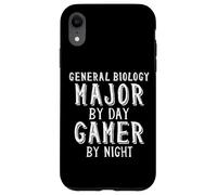 General Biology By Day Gamer By Night Biologist Video Gamers Case for iPhone XR