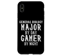 General Biology By Day Gamer By Night Biologist Video Gamers Case for iPhone XS Max