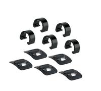 General Brake Shifter Hose Guide Mounting Brackets Construction Tool Easy for Most Mountain Bikes Setups Rustproof Cable Managements Clamp