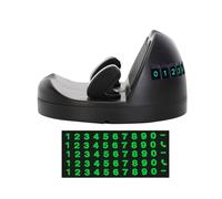 General Car Phone Stand Mind Integrated Temporary Parking Number Display Multifunctional Stand With Plate Mount With Parking
