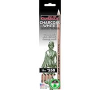 General Charcoal Pencil 558 White Box Of 12