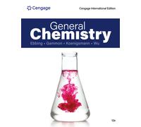 General Chemistry, Cengage International Edition