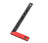 General Combination Square Metal Angles Finders Aluminum Angles Square for Precise 45° & 90° Line Scribing & Measuring Metal Measuring Tool