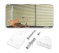 General Cord Tension Device For Blinds And Window Treatments Compatible With Levelor Smooth Operation Easy Installation White Plastic Construction Includes Four Sets Black Color Design