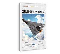 General Dynamics F-111C Poster - RAAF Aviation Art (2) Canvas Poster Bedroom Decor Landscape Office Room Decor Gift 08x12inch(20x30cm)