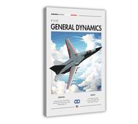 General Dynamics F-111C Poster - RAAF Aviation Art Canvas Poster Bedroom Decor Landscape Office Room Decor Gift 08x12inch(20x30cm)