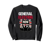 General Election Now Patriotic British Democracy UK Sweatshirt