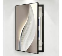 General Electrical Panel Decorative Wall Mounted Breaker Box Cover,Left-Hinged Access,Fuse Box Cover Cabinet Crystal Porcelain Painting For Home Entrance Hallway Bedroom(A,60cm*120cm(23.6 * 47.2IN))