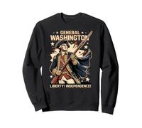 General George Washington American Revolutionary War Musket Sweatshirt