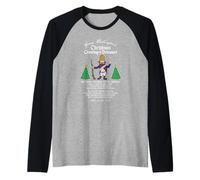 General George Washington Holiday History Raglan Baseball Tee