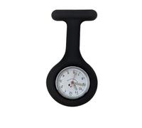 General Healthcare Silicone Soft Nurse/Doctor Medical Watch Fob (Black)
