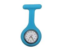 General Healthcare Silicone Soft Nurse/Doctor Medical Watch Fob (Light Blue)