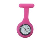 General Healthcare Silicone Soft Nurse/Doctor Medical Watch Fob (Pink)