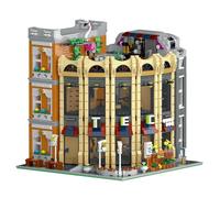 General Jim's Corner Department Store Modular Building Blocks Set 3231 Pieces Stackable Floors City Architecture with Rooftop Café Electronics Shop Sushi Bar | GJ-CDS