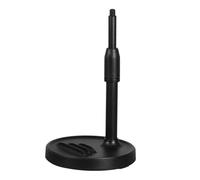 General Metal Phone Holder With Weighted Base Desktop Microphones Stand For Indoor Outdoor Take & Broadcasting