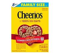 General Mills Cheerios Whole Grain Oat Breakfast Cereal Family size - 18oz / 510g