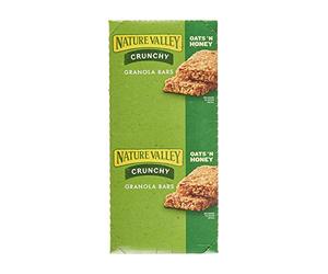 General Mills SN3353 Nature Valley Granola Bars, Oatsn Honey Cereal, 1.5oz Bar, 18 Bars-Box