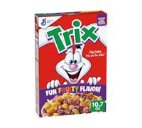 General Mills Trix Fruit Flavoured Sweetened Corn Puffs 303g 10oz