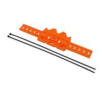 General Motorcycle Exhaust Anti Scalding Rubber Protection Ring Silencer Fit For Honda Fit For Yamaha Exhaust Heat Shield Motorcycle Exhaust Cover(Orange)