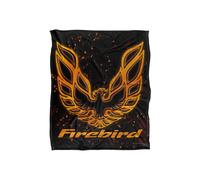 General Motors Pontiac Firebird Eagle Logo Silky Touch Super Soft Throw Blanket 152 X 127 cm in White General Motors White 152 X 127 cm