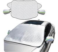 General Motors Sunshade Snow Protection Cover UV Protection Oxford Cloth Windshield Car Cover with Two Side Wing Earmuffs