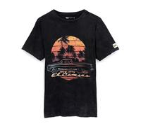 General Motors Unisex Black El Camino Car Graphic Short Sleeved T-Shirt - Medium