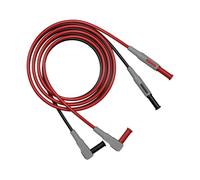 General Multimeter Test Probes 4mm Banana Plugs Connector Double Layer PVC Insulation Cold Resistant Replaceable Tip High Electric Multimeter Leads