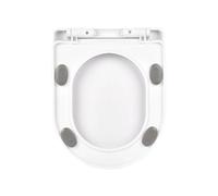 General Not Slip Toilet Seat Replacement Heavy Duty Quiet Slow Closing Designs Lid Case for Classical Models Quiet Close Lid