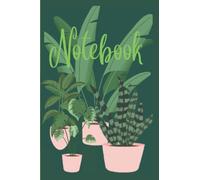 General Notebook: Journal Diary Ruled Notepad with House Plant Design Softcover
