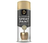 General Packaging Champagne Gold Multipurpose Spray Paint 400ml Metallic Finish (1)