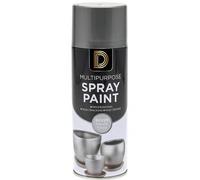 General Packaging Silver Metallic Finish Multipurpose Aerosol Spray Paint 400ml (1)