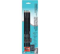 General Pencil Primo Euro Blend Charcoal Pencil Kit 6pcs, Other, Multicoloured, 6 Count (Pack of 1)