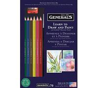 General Pencil Various Learn Watercolor Techniques Now! Kit