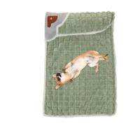 General Pet Bed Mat - Comfortable Plush Crate Pad, Soft Resting Ground | Durable Sleeping Mattress for Indoor Kennel Animals, Anti-Skid Base for Travel Puppy Kitten Hare Dog Cat Lounging Area